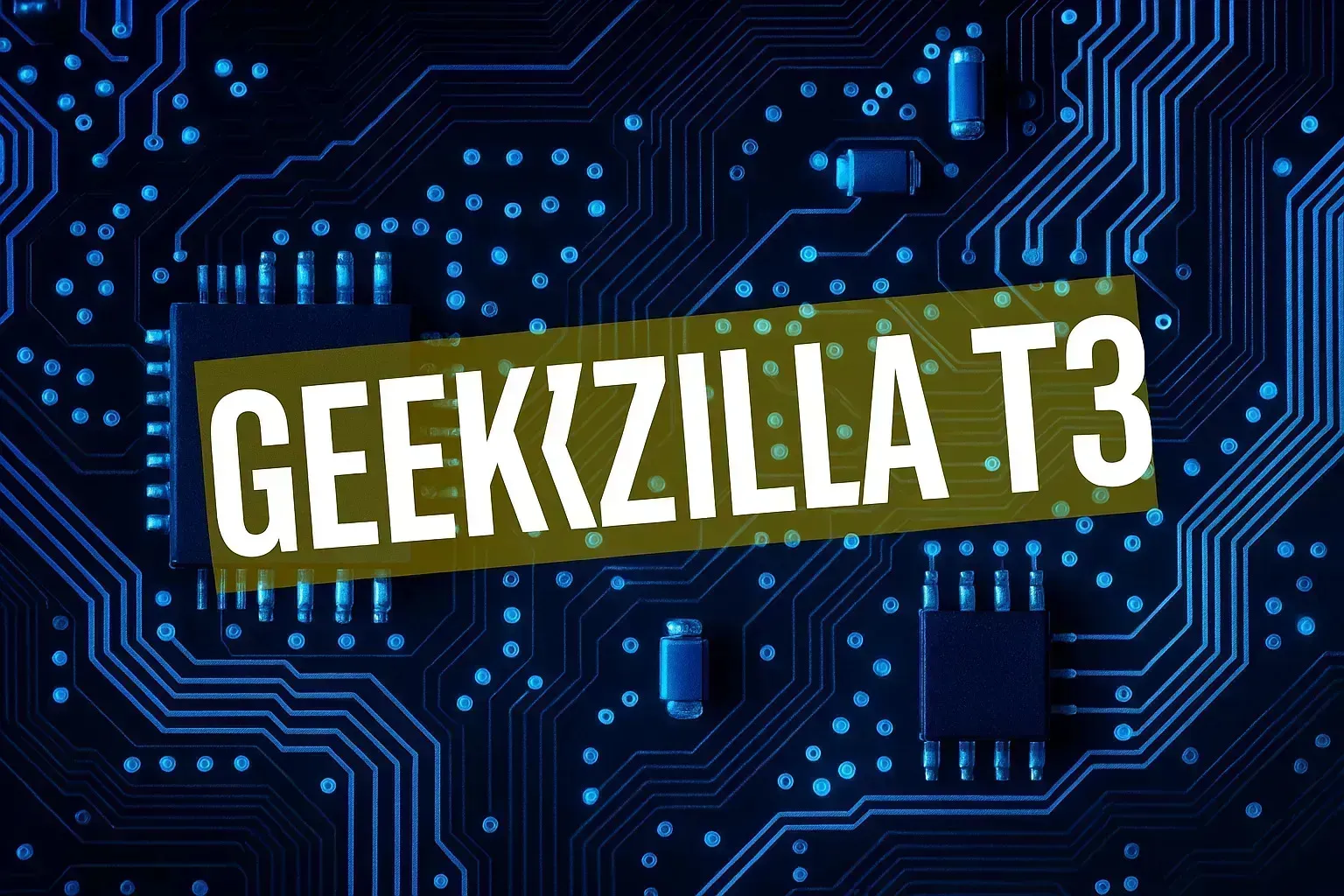 Geekzilla T3 device showing sleek design and high performance