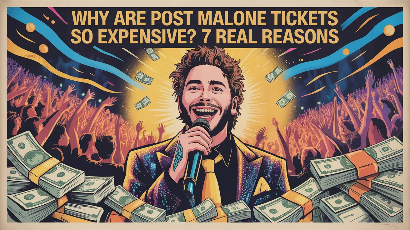 "Why Are Post Malone Tickets So Expensive – High demand, limited seats, and premium fan experiences explained