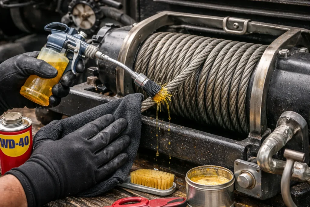 Winch Rope Care